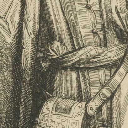 Christian Presbyter Arius 'Arrius' Alexandrinus of Alexandria, Egypt, 1701, close-up 1
