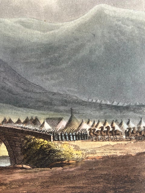 Jacob’s Bridge, Aquatint View of Syria & Holy Land by Spilsbury, 1803, view 8