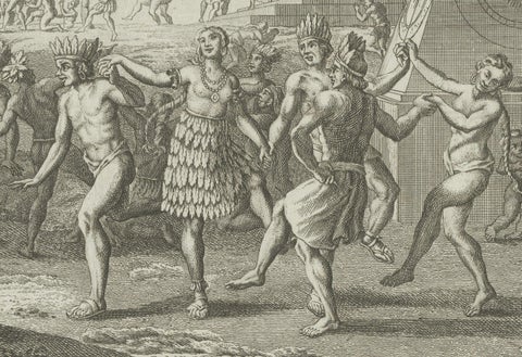 Celebration and Ritual: Engraving of Mexican Festivities in the Age of Discovery, close-up 4