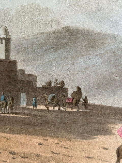Joseph's Pit and Well, Aquatint of Jubb Yussef in Israel, 1803, view 6