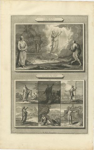 Daniel's Last Vision and Six Minor Prophets with Jonah, Mortier circa 1700, view 2