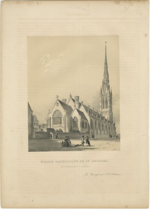 St. George's Cathedral: A Gothic Revival Landmark of London's Catholic Heritage, view 2