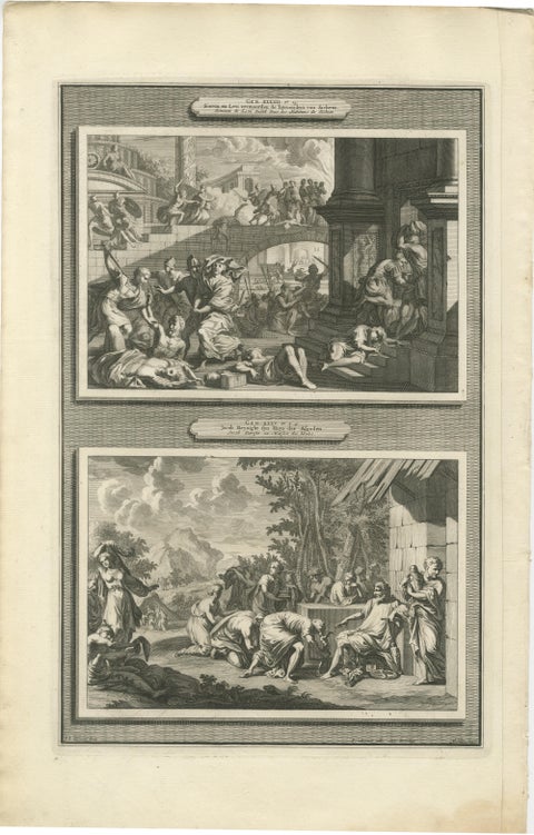 Antique Biblical Engravings, Mortier Amsterdam, Joseph Cycle, c.1700, view 3