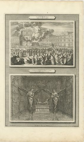 Dedication of Solomon's Temple and the Ark of the Covenant, Mortier, circa 1700