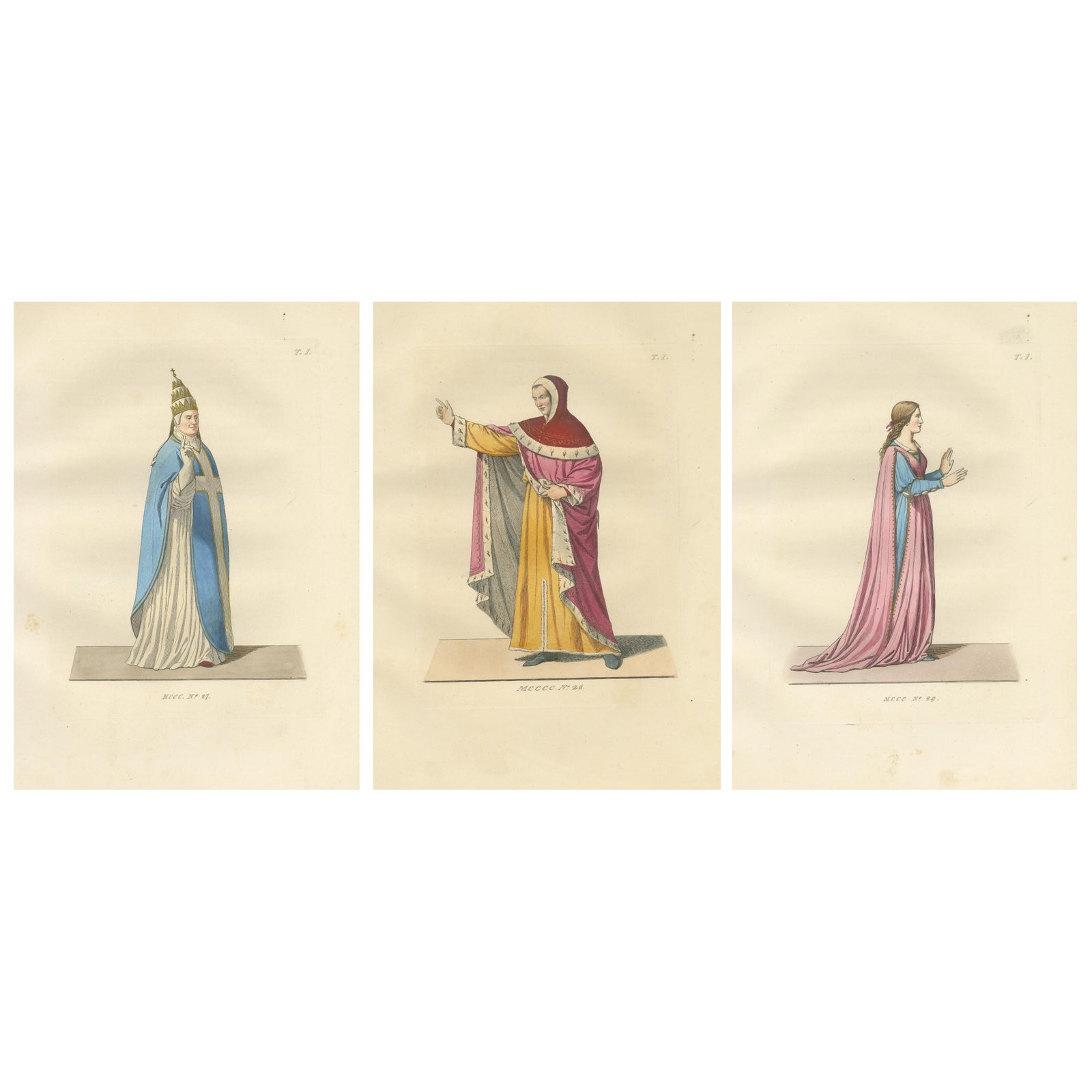 Ecclesiastical and Civic Dress in Renaissance Italy: Pope, Judge, Lady, 1845