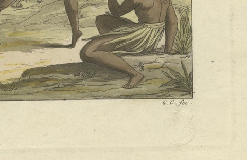 Ritual Dance: Expressions of Cultural Heritage in an African Ceremony, 1827, close-up 1