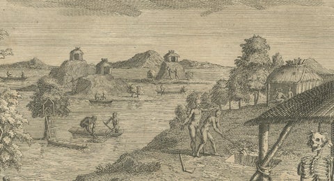 Funeral Ceremonies of the Orinoco and Brazilian Indigenous Peoples, 1734, close-up 3