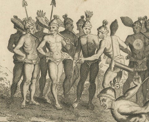 Pre-Battle Rituals: The King of Florida and His Magician, ca.1780, close-up 1