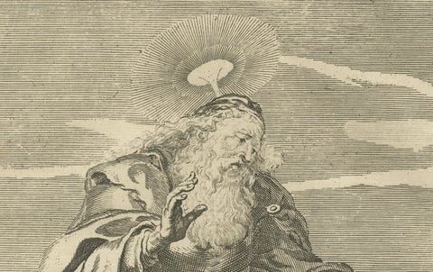 St. Philip Apostle Engraving, John I Calling of Philip c.1735, close-up 4