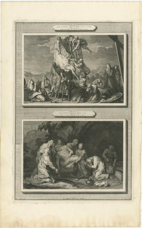 The Passion of Christ, Twelve Dramatic Scenes, Pieter Mortier Engravings, c1700, view 4