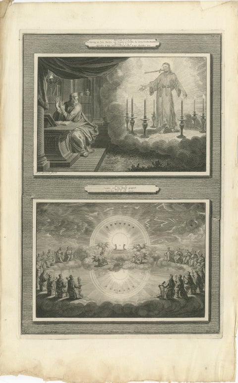 The Apocalypse of Saint John, Twelve Visionary Scenes, Pieter Mortier, c.1700, view 5