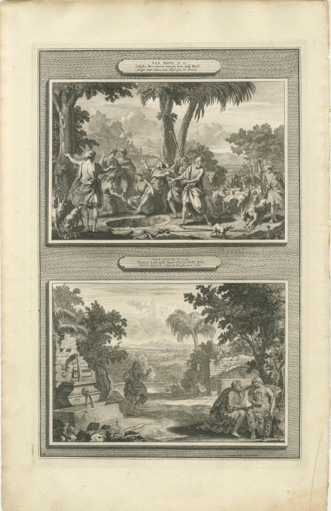 Antique Biblical Engravings, Mortier Amsterdam, Joseph Cycle, c.1700, view 2