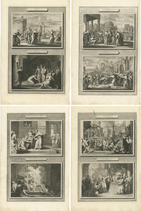 Acts of the Apostles, The Missions, Trials, and Miracles of Saint Paul, ca.1700, view 3