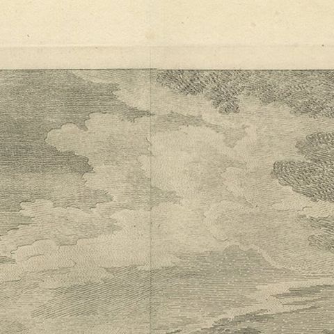 Antique Church Print of the 'Eilandskerk' in Amsterdam by Maaskamp, 1805, close-up 1