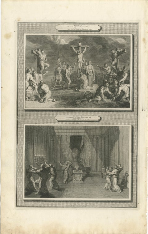 The Passion of Christ, Twelve Dramatic Scenes, Pieter Mortier Engravings, c1700, view 3
