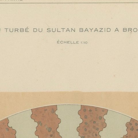 Sultan Bayezid Mausoleum Door, Bursa, Ottoman Islamic Architecture, 1924, close-up 4
