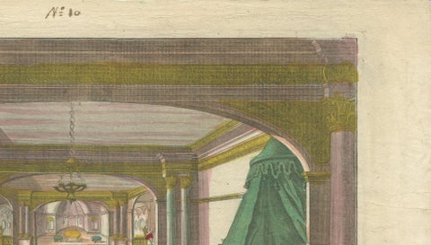Optical Print of Joseph Tempted by Potiphar’s Wife, 1770, Dramatic Bible Scene, close-up 5