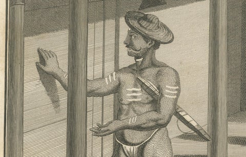 Hindu Ascetics and Priest, Saniassi, Pandaron, and Carepatré, 1806, close-up 1