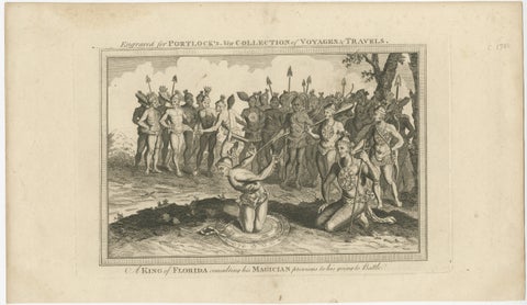 Pre-Battle Rituals: The King of Florida and His Magician, ca.1780, view 2