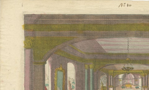 Optical Print of Joseph Tempted by Potiphar’s Wife, 1770, Dramatic Bible Scene, close-up 4