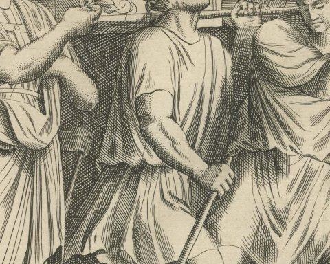 Arch of Titus Reliefs, Triumphal Chariot and Seven Branched Candlestick, 1722, close-up 2