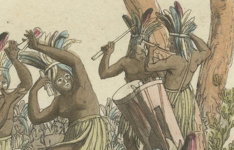 Ritual Dance: Expressions of Cultural Heritage in an African Ceremony, 1827, close-up 3