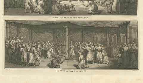 Antique Print of Religious Ceremonies by Picart, 1727, view 4