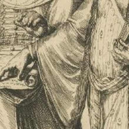 Antique Print of Jacobus Zonzalus and Donatus Magnus by De Hooghe, 1701, close-up 1