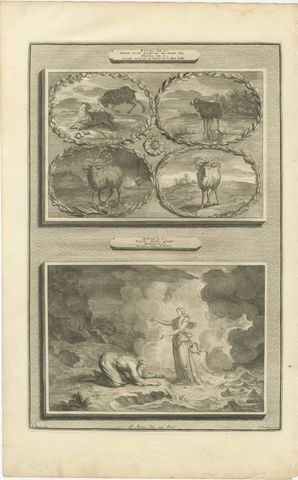 Daniel's Vision of the Ram and Goat and Vision by the Tigris, Mortier circa 1700, view 2
