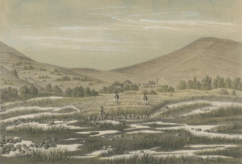 Hand-colored Views of Cajamarca, Santa Catalina Church & Thermal Springs, 1865, close-up 2
