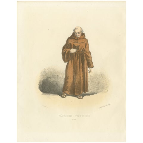 The Humble Path: Portrait of a Franciscan Monk, Plate 45, 1862