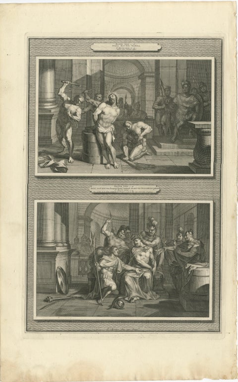The Passion of Christ, Twelve Dramatic Scenes, Pieter Mortier Engravings, c1700, view 6