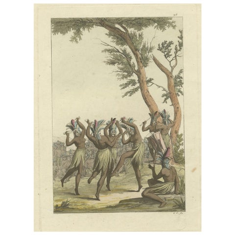 Ritual Dance: Expressions of Cultural Heritage in an African Ceremony, 1827