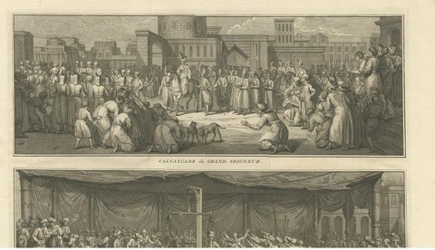 Antique Print of Religious Ceremonies by Picart, 1727, view 3