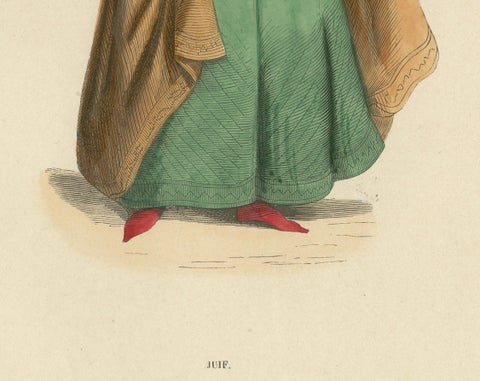 Emissary of Tradition: Portrait of a Jewish Scholar from the Past, 1847, close-up 1