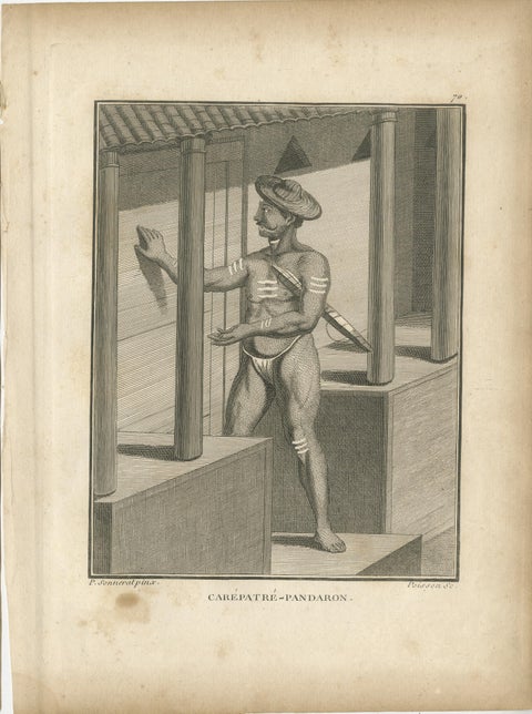 Hindu Ascetics and Priest, Saniassi, Pandaron, and Carepatré, 1806, view 5