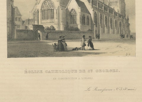St. George's Cathedral: A Gothic Revival Landmark of London's Catholic Heritage, close-up 1