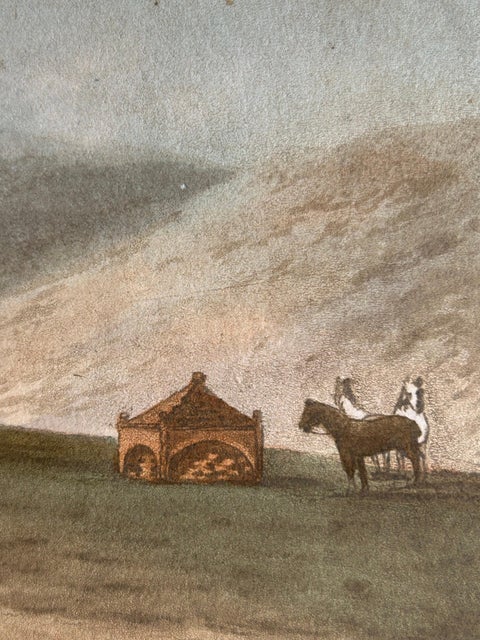 Joseph's Pit and Well, Aquatint of Jubb Yussef in Israel, 1803, view 7