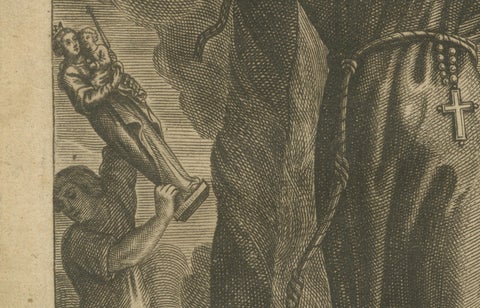 The Martyrdom of Father John Forest, Burned by Order of Henry VIII in 1538, close-up 4