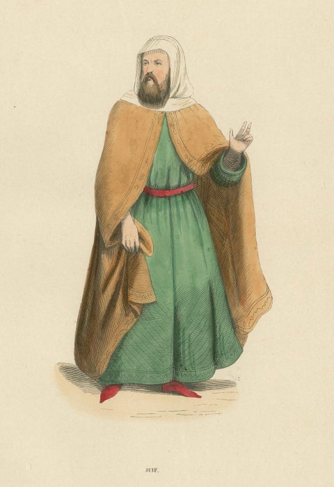 Emissary of Tradition: Portrait of a Jewish Scholar from the Past, 1847, close-up 3