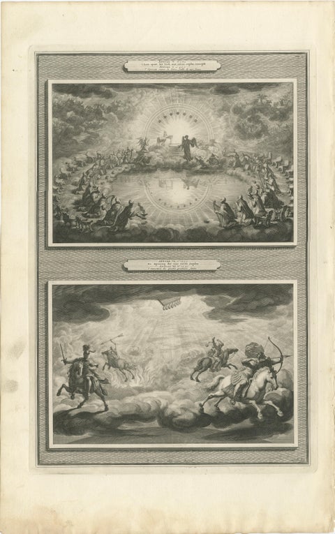 The Apocalypse of Saint John, Twelve Visionary Scenes, Pieter Mortier, c.1700, view 4