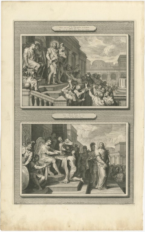 The Passion of Christ, Twelve Dramatic Scenes, Pieter Mortier Engravings, c1700, view 5