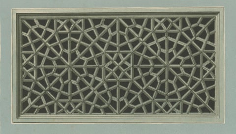 Antique Ottoman Marble Balustrades Print, Yeşil Mosque, İznik, Raymond, 1924, close-up 5