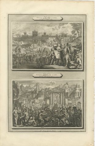Rebuilding the Temple and the City of Jerusalem, Pieter Mortier, circa 1700