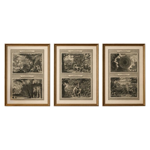Creation of the World & Genesis Scenes, Mortier Amsterdam, circa 1700
