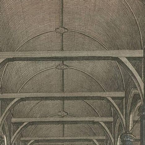 Antique Print of the Interior of a Church in Amsterdam ‘Nieuwezijds Kapel’, close-up 1